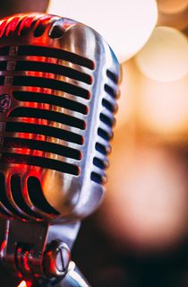 Vintage microphone
