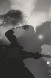 Man playing a guitar