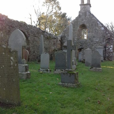 0347 Old Parish Church of St Ethernan Churchyard View of Churchyard 3