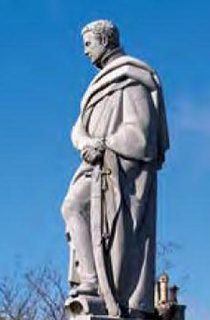 George 5th Duke of Gordon Statue edit