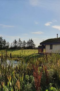 Harrier Lodge from path