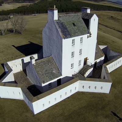 UAV Corgarff Castle251115004