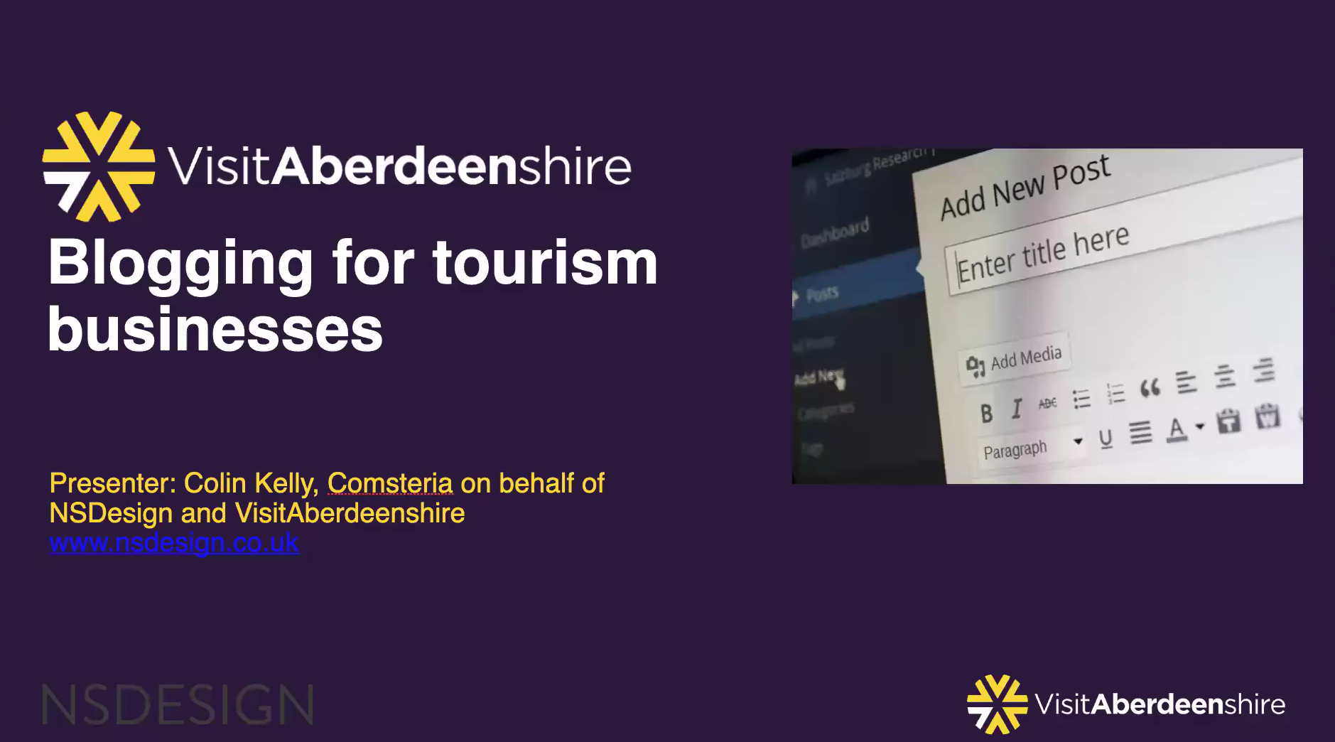 Blogging for Tourism Businesses