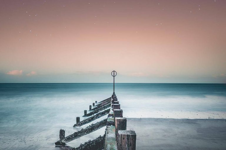 Freezing 15s exposure at the beach ️ spot the Phi nakedplanet travelphotography ecle