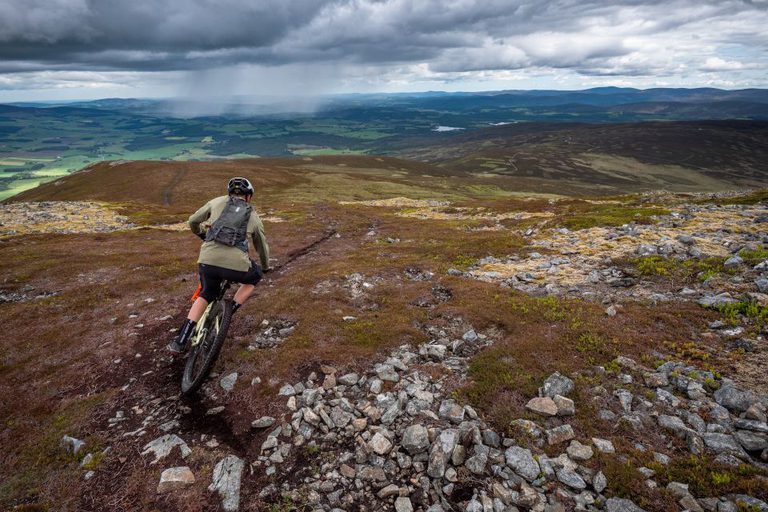 Mountain biking